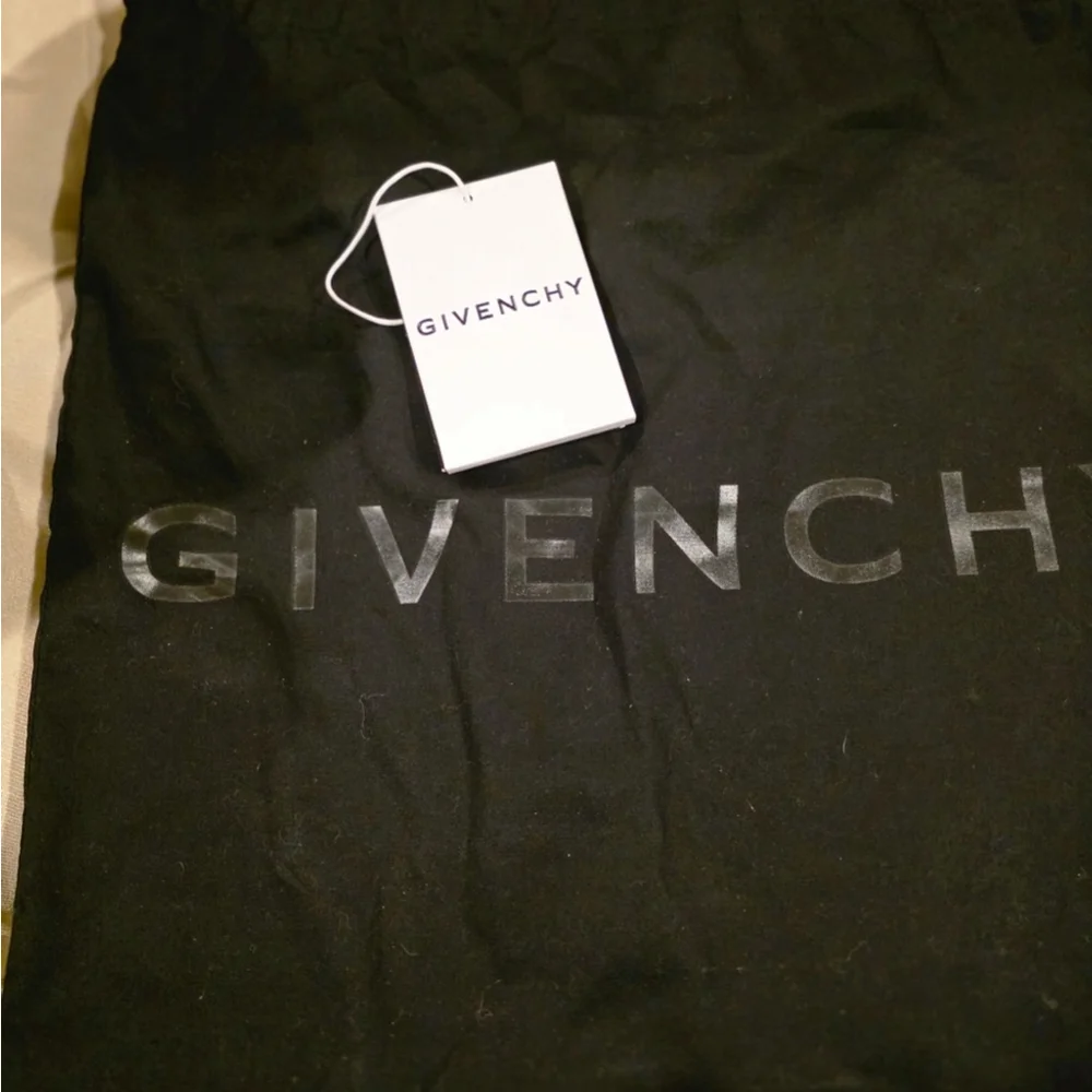 New Givenchy Embroidered Fabric and Leather Chain Medium Bag